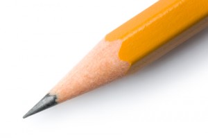Pencil's nib